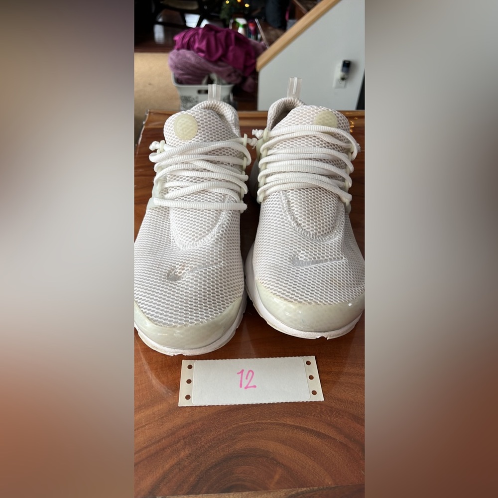 Nike Air Presto white mesh men